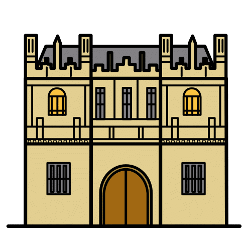 Pictograma de palacio para niños con autismo y TEA