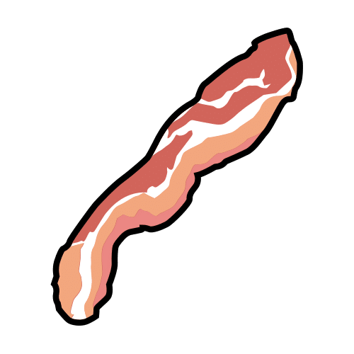 Pictograma de filete de panceta para niños con autismo y TEA