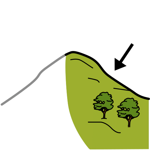 Pictograma de ladera para niños con TEA