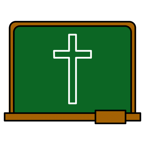 Pictograma de religión para niños con autismo y TEA