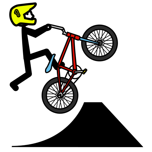 Pictograma de BMX para niños con TEA