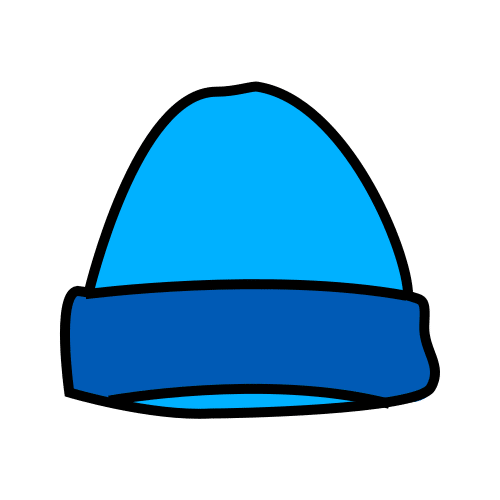 Pictograma de gorro para niños con autismo y TEA