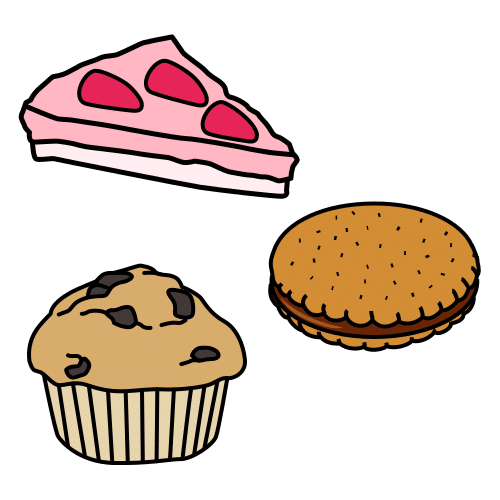 Pictograma de repostería para niños con TEA