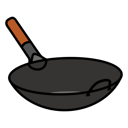 Pictograma de wok para niños con autismo y TEA