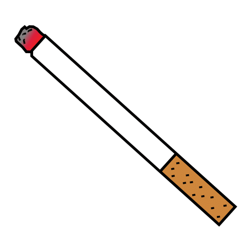 Pictograma de cigarrillo para niños con TEA