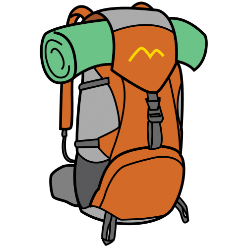 Pictograma de mochila para niños con TEA