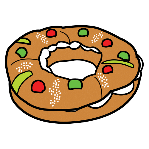 Pictograma de roscón para niños con TEA