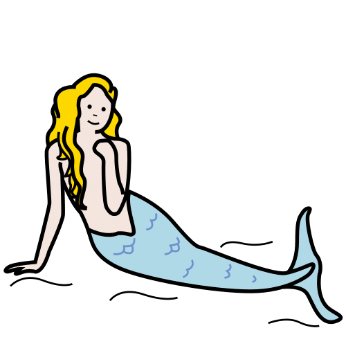 Pictograma de sirena para niños con autismo y TEA
