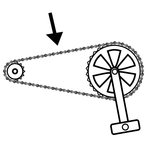 Pictograma de cadena para niños con TEA