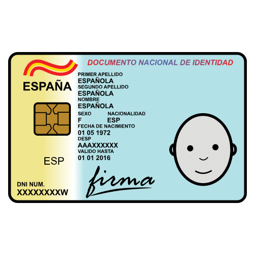 Pictograma de carnet para niños con autismo y TEA