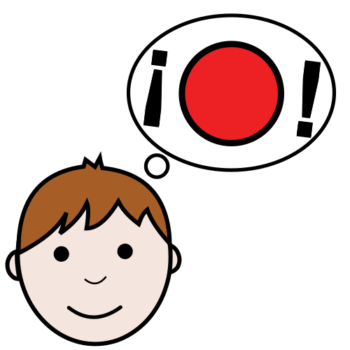 Pictograma de encontrar para niños con autismo y TEA