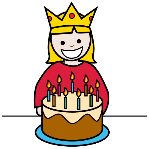 Pictograma de ¡Feliz Cumpleaños! para niños con autismo y TEA