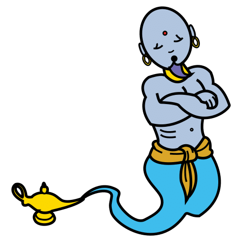 Pictograma de genio para niños con autismo y TEA