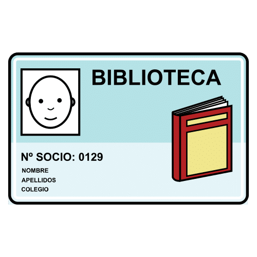 Pictograma de carnet para niños con autismo y TEA