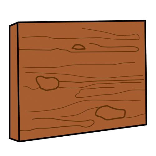 Pictograma de madera para niños con TEA