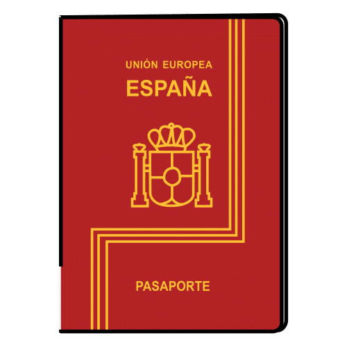 Pictograma de pasaporte para niños con TEA