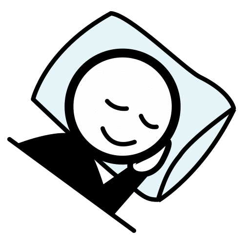 Pictograma de dormir para niños con TEA