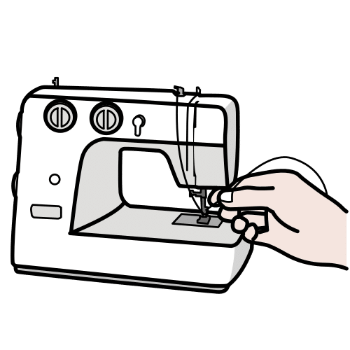 Pictograma de enhebrar para niños con TEA