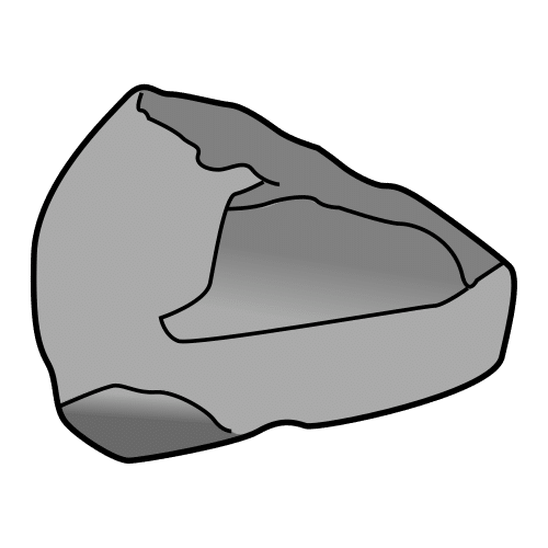 Pictograma de piedra para niños con TEA