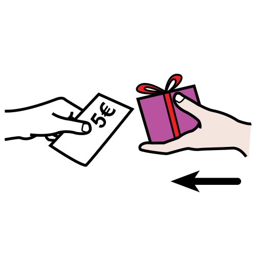 Pictograma de vender para niños con TEA