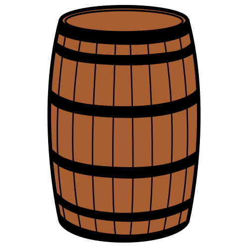 Pictograma de barril para niños con TEA