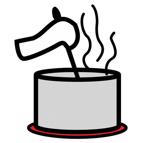 Pictograma de cocinar para niños con autismo y TEA