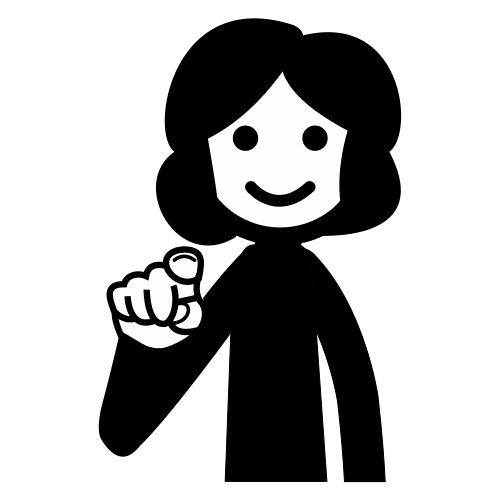 Pictograma de tú para niños con TEA