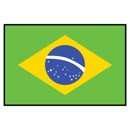 Pictograma de Brasil para niños con autismo y TEA