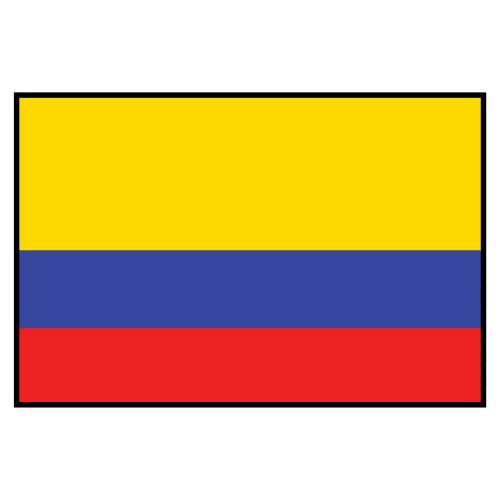 Pictograma de Colombia para niños con autismo y TEA