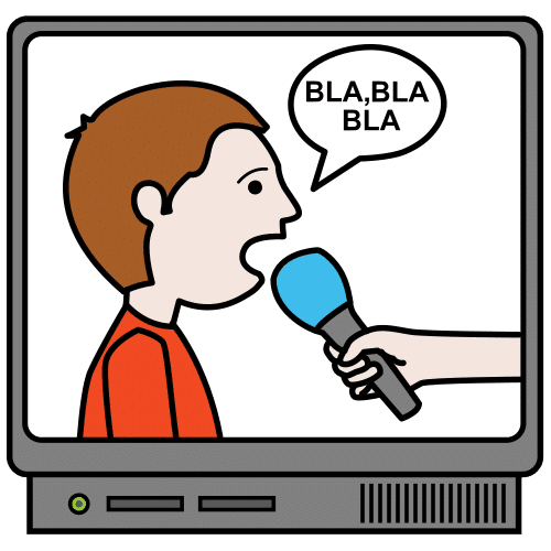 Pictograma de entrevista para niños con TEA