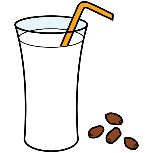 Pictograma de horchata para niños con autismo y TEA