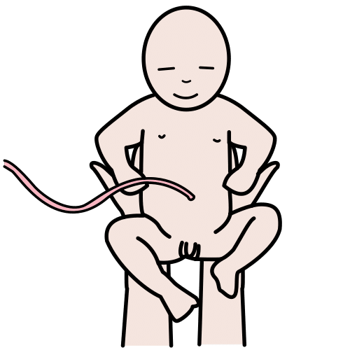 Pictograma de nacer para niños con TEA