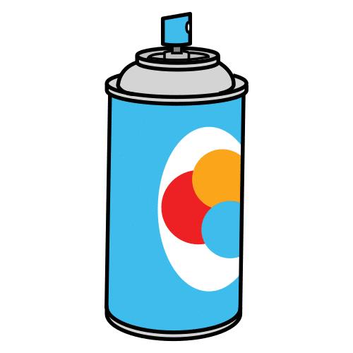 Pictograma de spray para niños con autismo y TEA