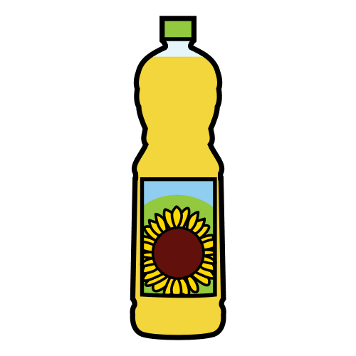 Pictograma de aceite para niños con TEA