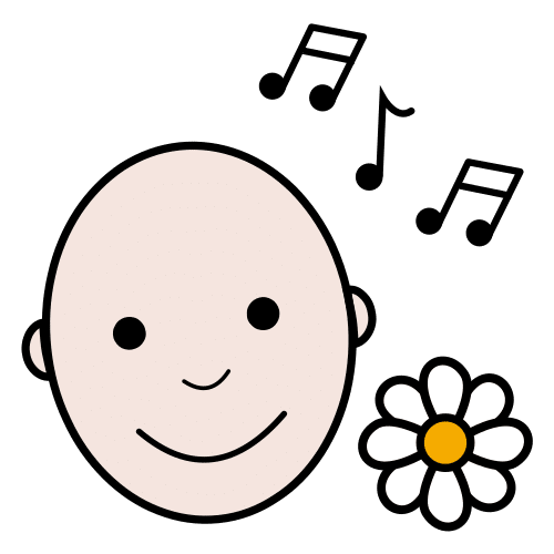 Pictograma de agradable para niños con autismo y TEA