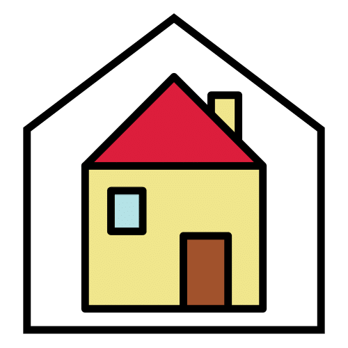 Pictograma de apartamento para niños con autismo y TEA