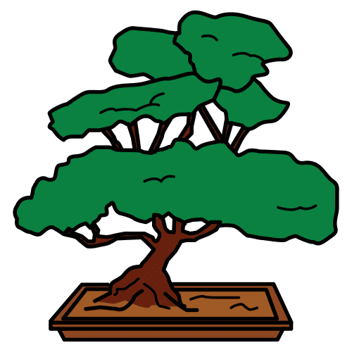 Pictograma de bonsai para niños con TEA