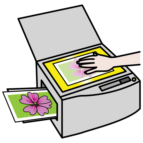 Pictograma de fotocopiar para niños con TEA