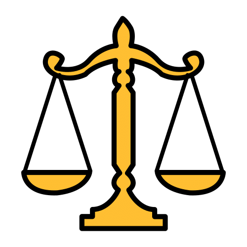 Pictograma de justicia para niños con TEA