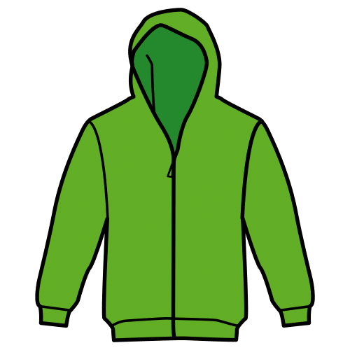 Pictograma de sudadera para niños con autismo y TEA