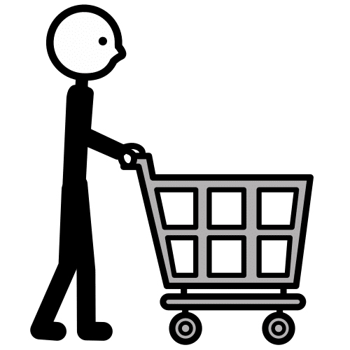Pictograma de comprar para niños con TEA