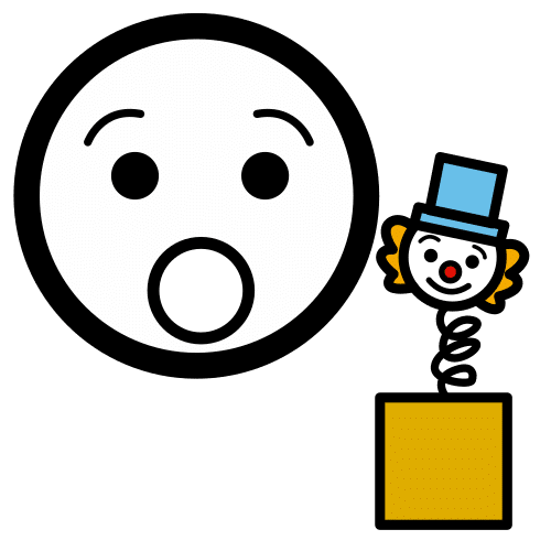 Pictograma de sorprender para niños con autismo y TEA