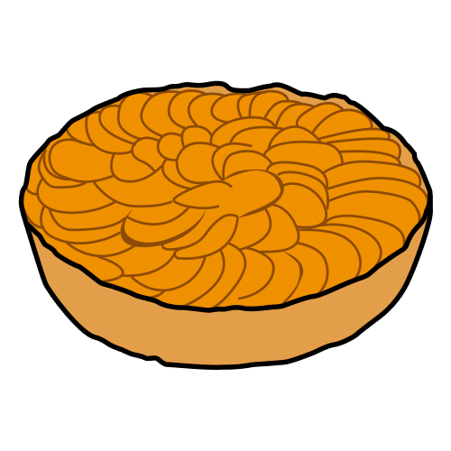 Pictograma de tarta para niños con autismo y TEA