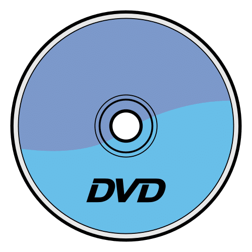 Pictograma de dvd para niños con autismo y TEA