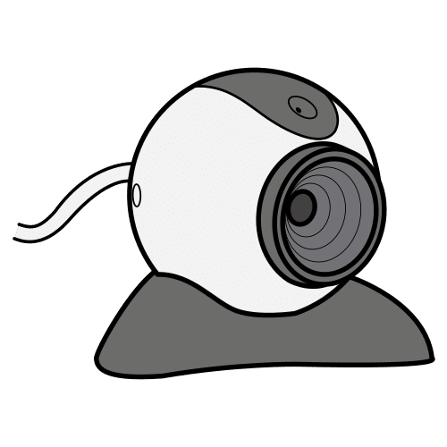 Pictograma de webcam para niños con autismo y TEA