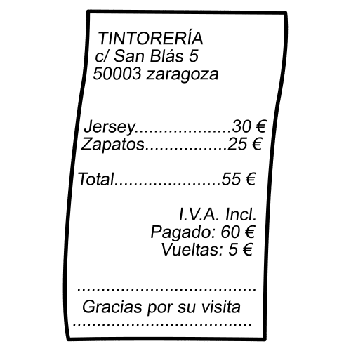 Pictograma de ticket para niños con TEA