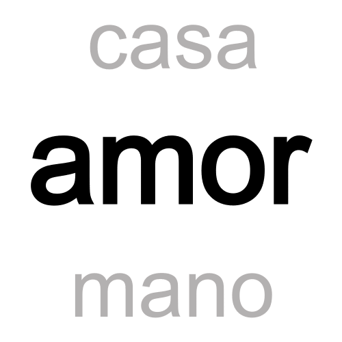 Pictograma de palabra para niños con autismo y TEA